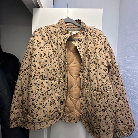 Saltwater Luxe quilted leopard jacket - Picture 4 of 4